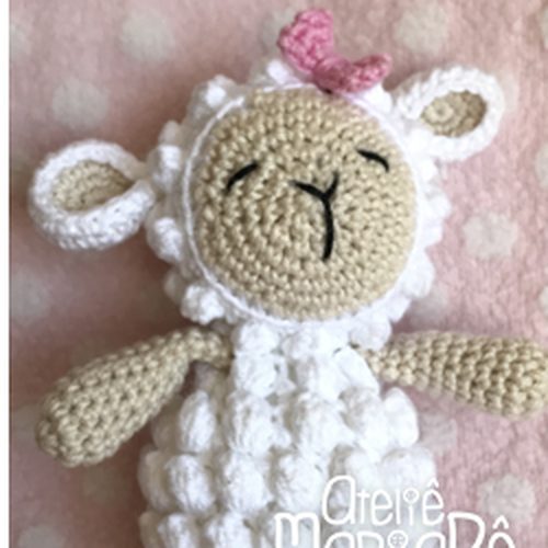 Imagem Ovelhinha Pipoca de Amigurumi